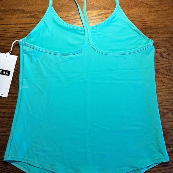LSKD Agility Active Tank Top size M Teal/Aqua - Picture 2 of 5